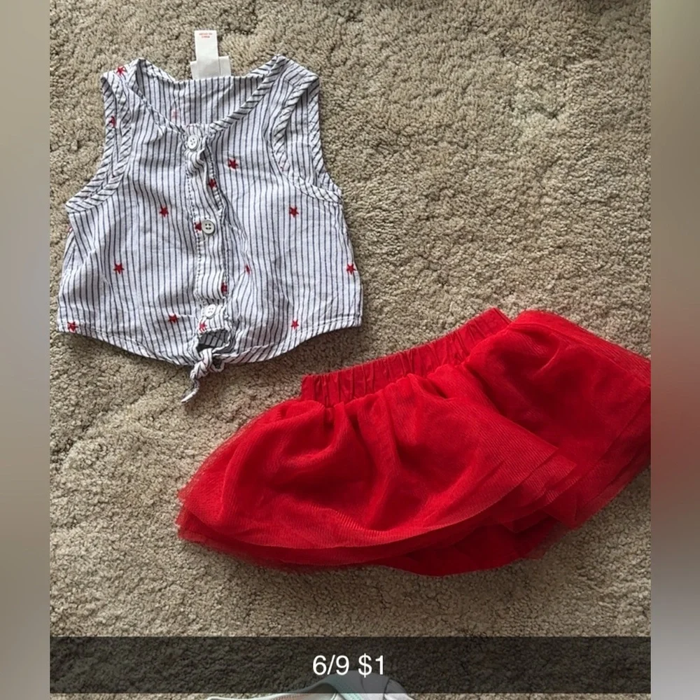 16 pieces, 6/9 month baby girl lot